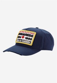 DSQ2 Born In Canada Baseball Cap Navy with Patch