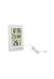 TECHNO LINE Mod. WS7039 - Termometro da parete/tavolo, temp/umidità int e temp est + cavetto sonda - Wall/table thermometer, int temp/humidity and ext temp with probe cable