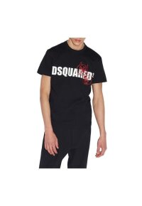 Dsquared2 Doodle Logo T-Shirt Herren Schwarz