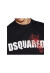 Dsquared2 Doodle Logo T-Shirt Herren Schwarz