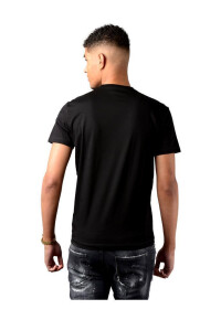 Dsquared2 Cool Fit Tape Shirt Schwarz Herren