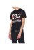 Dsquared2 T-Shirt Schwarz DSQ2 Brother Logo Druck