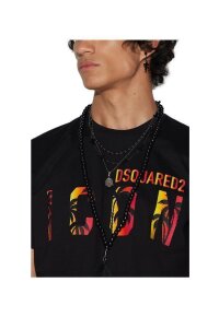 Dsquared2 ICON Sunset T-Shirt Schwarz Herren