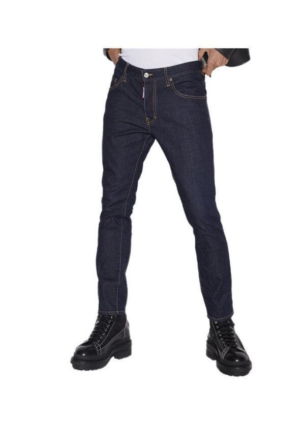 Dsquared2 Dark Rinse Skater Jeans Blau Herren