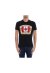 Dsquared2 Cool T-Shirt Schwarz Herren Canada Flaggen Logo