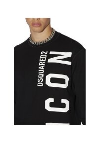 Dsquared2 Be Icon Sweatshirt Schwarz Herren