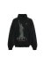 Balenciaga Paris Liberty distressed Hoodie Schwarz Herren