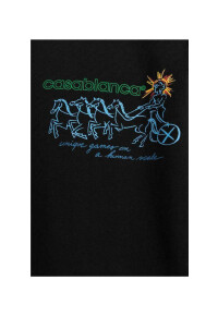 Casablanca Pentathlon T-Shirt Schwarz Herren