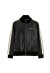 Palm Angels Lederjacke Schwarz Herren