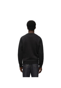 LOEWE Baumwoll Sweater Schwarz Herren