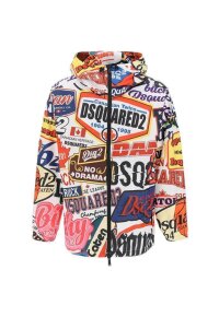 DSQUARED2 Jacke mit grafischem Print Herren