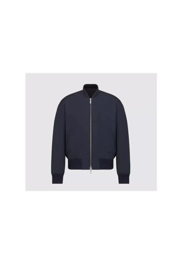 DIOR Couture Bomber Jacket Dunkelblau Herren