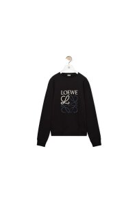 LOEWE Anagram Sweatshirt Schwarz Herren