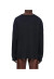 LOEWE Oversize langarm T-Shirt Schwarz Herren