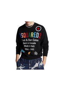 Dsquared2 Rainbow Pullover Schwarz Herren