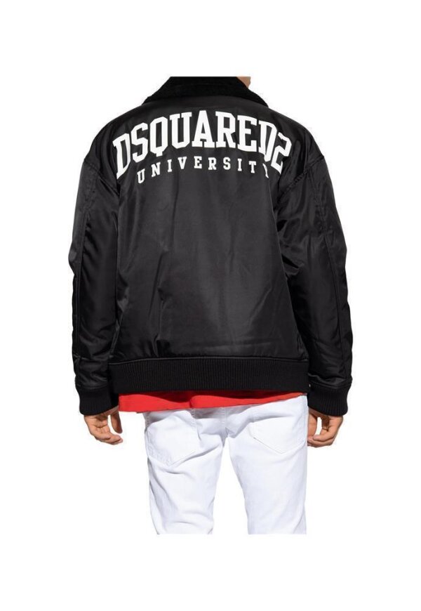 DSQUARED2 Bomberjacke Schwarz Herren