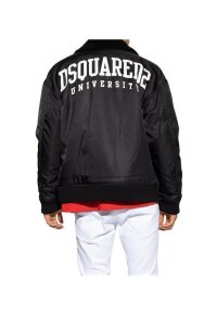 DSQUARED2 Bomberjacke Schwarz Herren