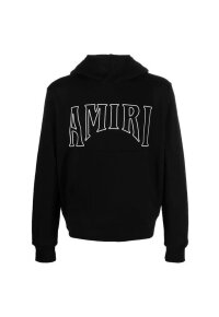 AMIRI Logo Print Pullover Schwarz Herren