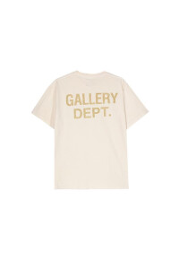 Gallery Dept. Breaking News Logo T-Shirt Beige Herren