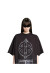 BALENCIAGA Metal Bb Stencil Oversized T-shirt in Schwarz Unisex