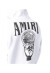 AMIRI Hoodie mit Logo Print Weiß Herren