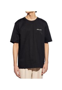 Fendi Baumwoll T-Shirt Schwarz Herren