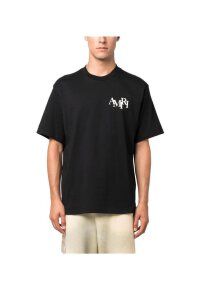 AMIRI Logo Print T-Shirt Schwarz Herren