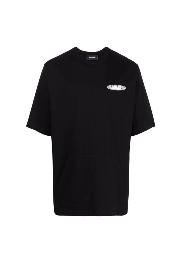 Dsquared2 Logo Print T-Shirt Schwarz