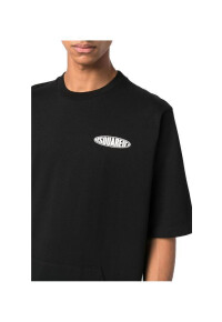 Dsquared2 Logo Print T-Shirt Schwarz