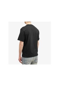 AMIRI Logo Print Stitch T-Shirt Schwarz Herren