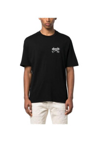 AMIRI 22 Logo Print T-Shirt Schwarz Herren