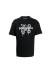 Palm Angels Los Angeles Monogram Print T-Shirt Schwarz Herren