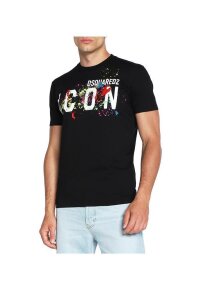 Dsquared2 Icon Splash Cool T-Shirt Schwarz Herren