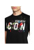 Dsquared2 Icon Splash Cool T-Shirt Schwarz Herren