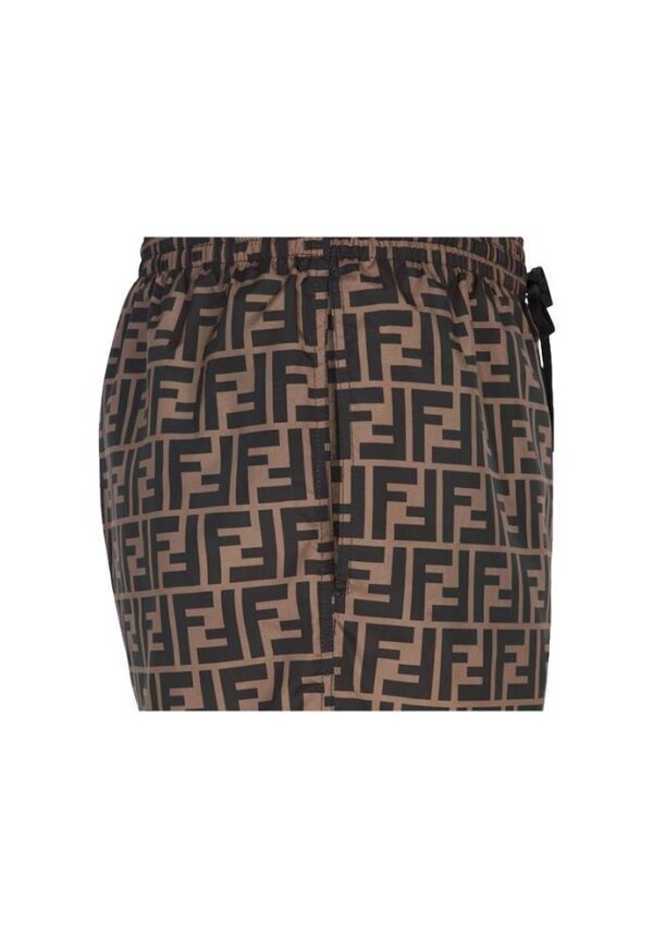 Fendi Badehose Braun Herren