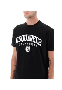 Dsquared2 University Cool T-Shirt Schwarz Herren