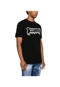 Dsquared2 Drip Dynamic Logo T-Shirt Schwarz Herren