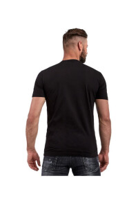 Dsquared2 Logo Print T-Shirt Schwarz Herren