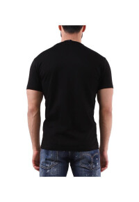 Dsquared2 T-Shirt mit Logo-Print Schwarz Herren