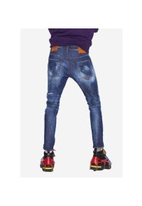 Dsquared2 Medium Autumn Leaves Wash Super Twinky Jeans...