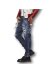 Dsquared2 Dark Ripped Bleach Wash Cool Guy Jeans Blau Herren