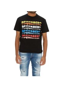 Dsquared2 Wave T-Shirt Schwarz Herren