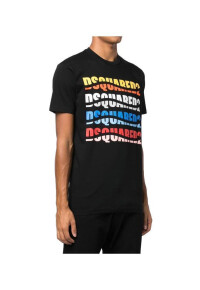 Dsquared2 Wave T-Shirt Schwarz Herren