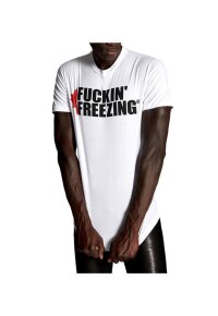 Dsquared2 Icon Fuckin´ Freezing T-Shirt Weiß...