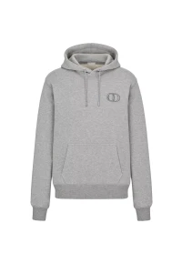 DIOR CD Icon Hooded Sweatshirt Grau Herren