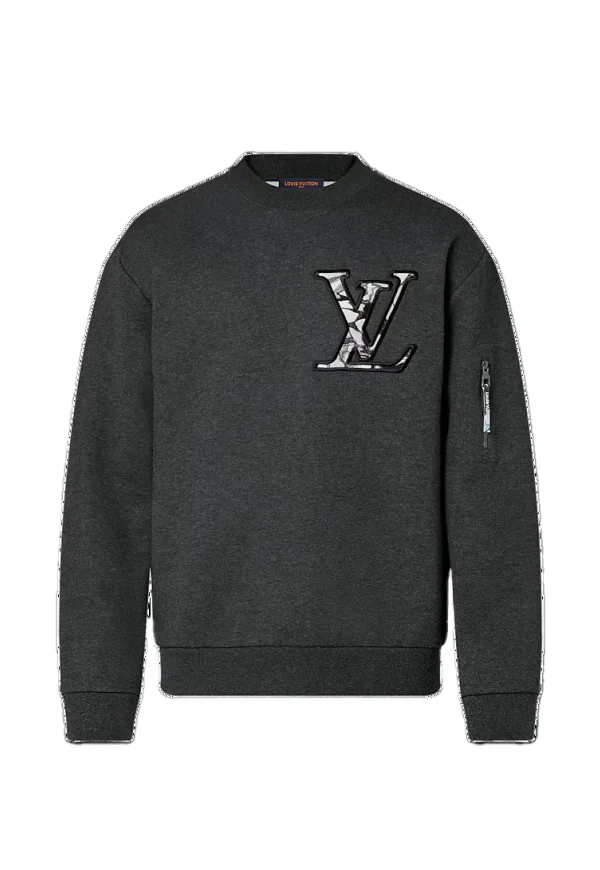 Louis Vuitton Logodruck Pullover Herren