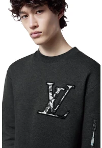 Louis Vuitton Logodruck Pullover Herren