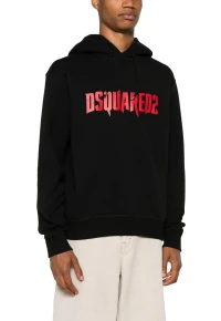 DSQUARED2 Cool Fit Hoodie Schwarz Herren