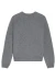 Celine Triomphe Pullover aus Kaschmirwolle Grau Herren