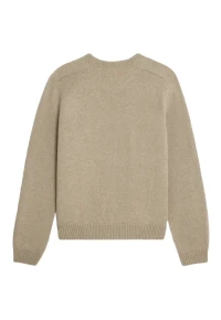 Celine Triomphe Pullover aus Kaschmirwolle Braun Herren